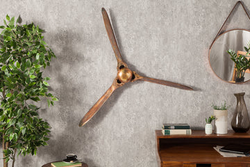 Decorative Propeller Screw III 97cm Metal Copper