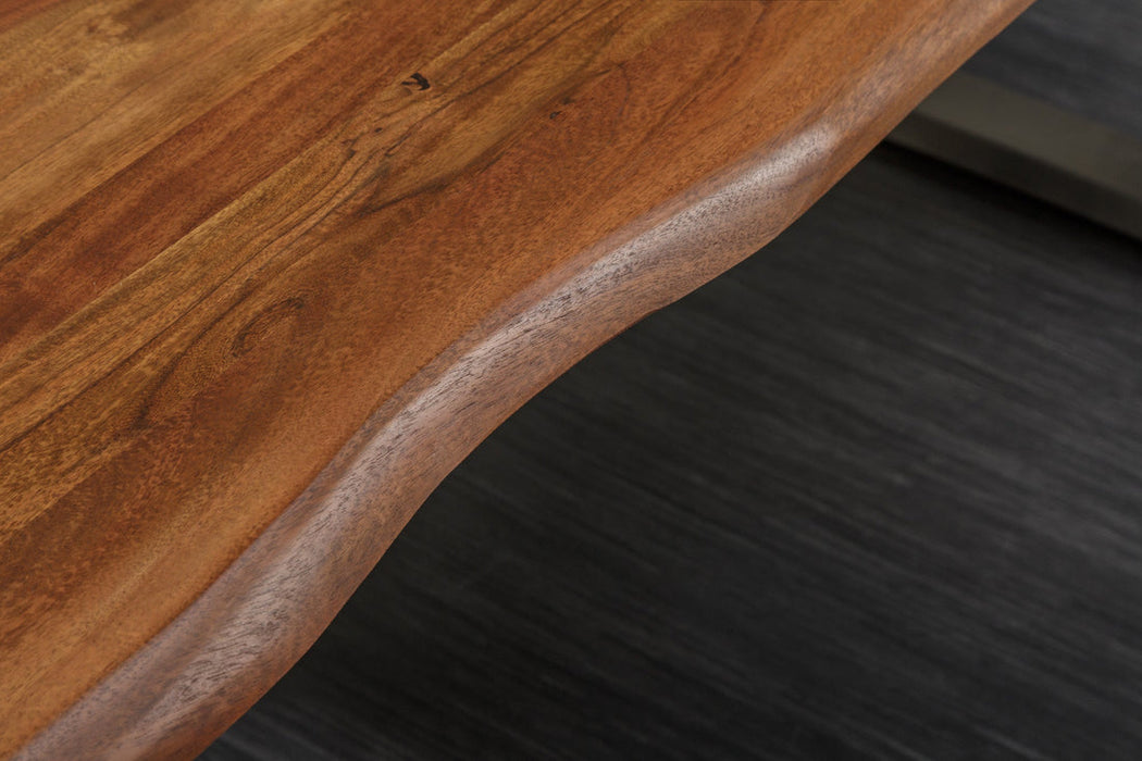 Dining Table Monolith 180cm Acacia Wood Honey