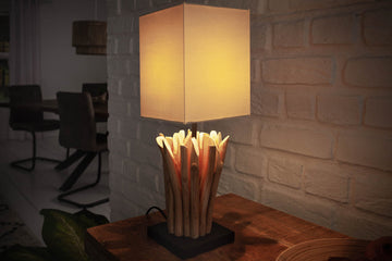 Table Lamp Euphoria 45cm Driftwood Beige