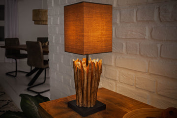 Table Lamp Euphoria 45cm Driftwood Brown