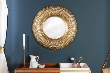 Mirror Orient 60cm Metal Gold