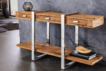 Console Table Barracuda 140cm Recycled Wood Brown