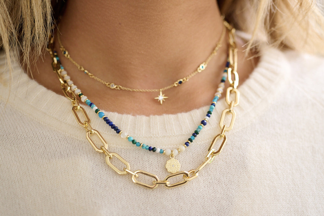 Midas PVD Gold Chunky Chain Necklace