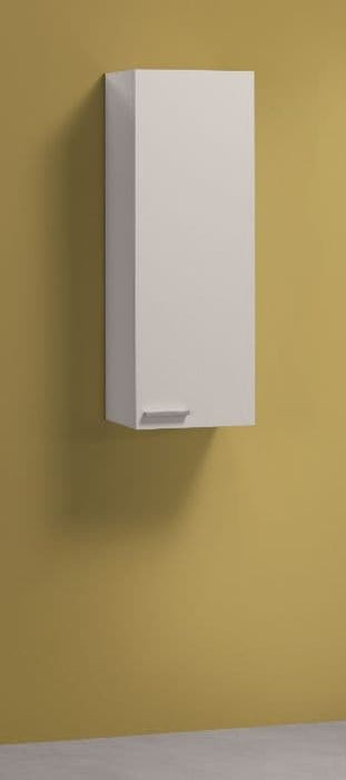 Milano Bathroom Wall Cupboard White Gloss - 2483