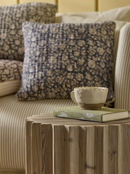 Two Tea Cups - Ochre Leaf