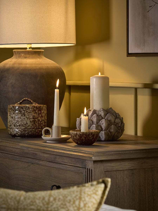 Distressed Artichoke Tealight Holder