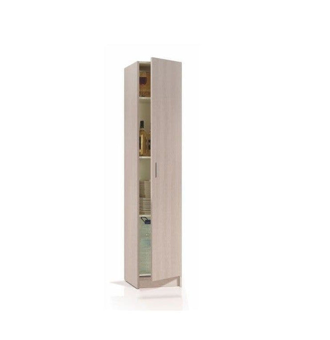 Purpose Oak Narrow Storage Cupboard
