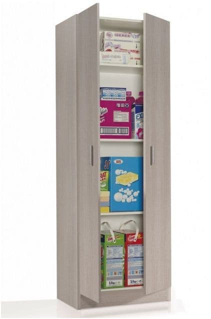 Multi Purpose Oak Wide Storage Cupboard