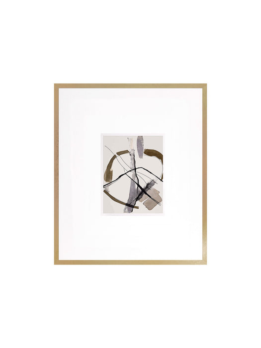 Neutral Lines IV Framed Picture