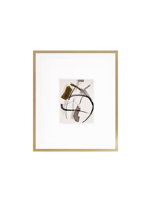 Neutral Lines I Framed Picture