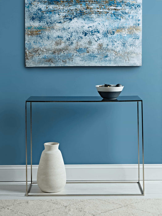 Enamel Console Table - Blue