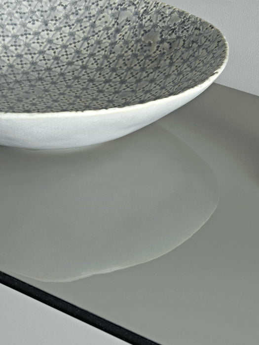 Enamel Console Table - Mink