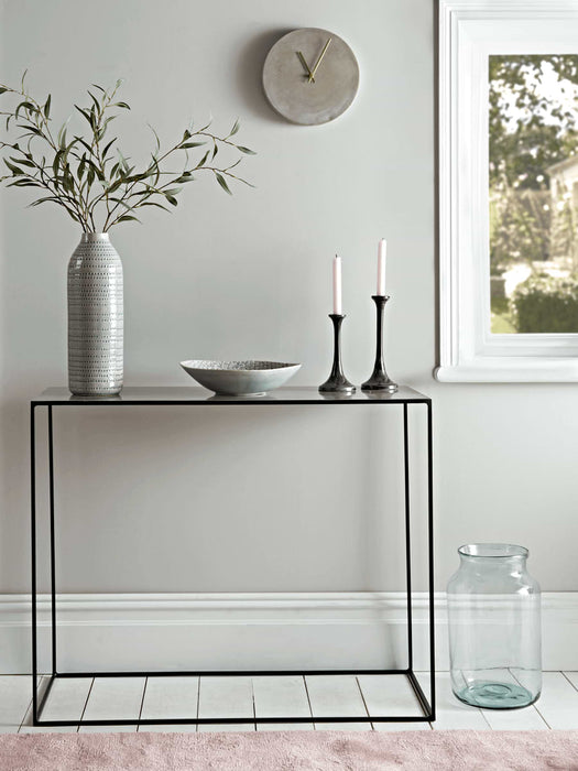 Enamel Console Table - Mink