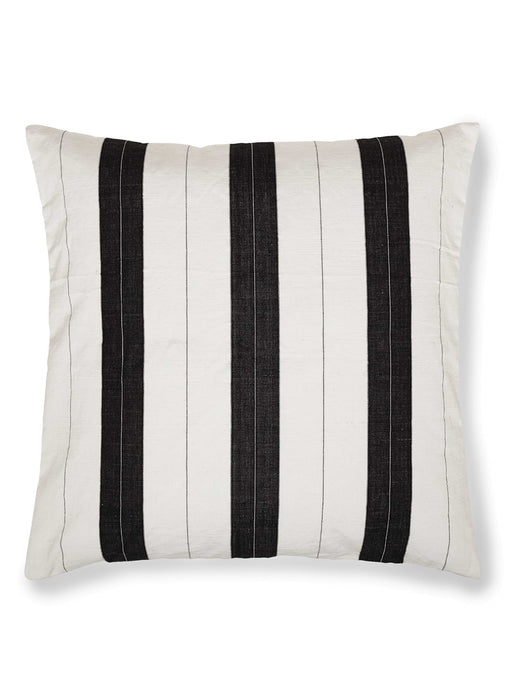 Cotton Monochrome Stripe Cushion