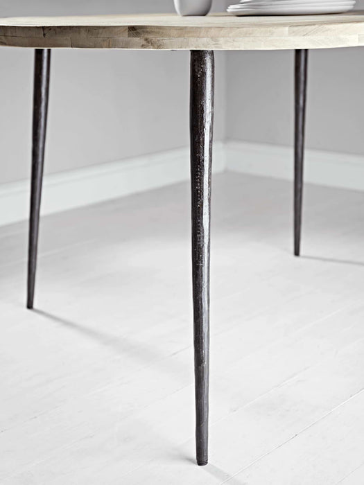 Industrial Mango Table - Natural Wood