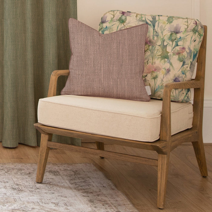 Atelier Luxe Cirsium Printed Chair Damson