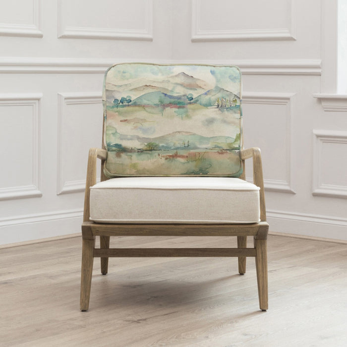 Atelier Luxe Russet Shores Printed Chair Linen