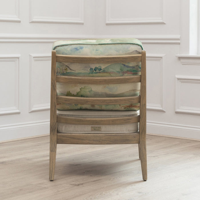 Atelier Luxe Russet Shores Printed Chair Linen