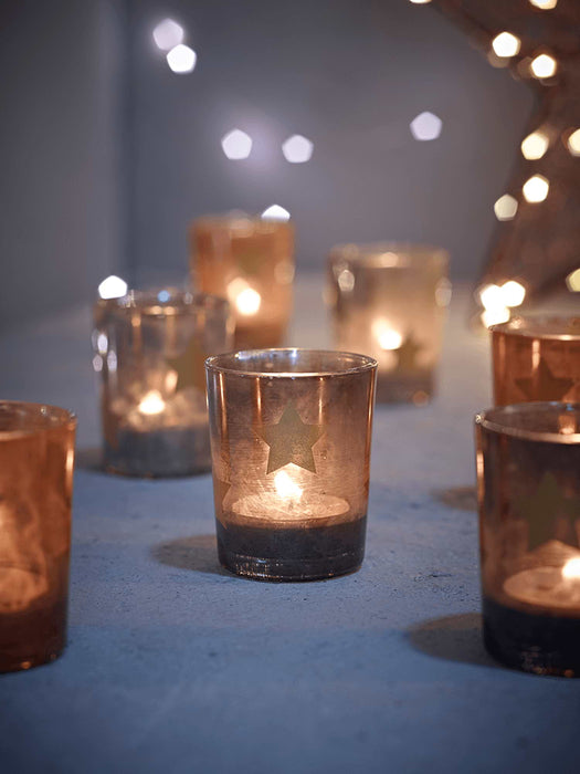 Nine Starry Tea Light Holders