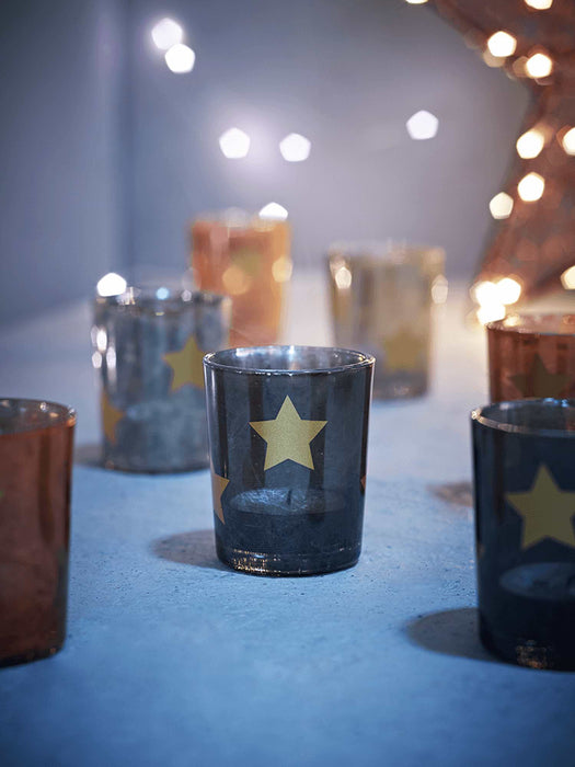 Nine Starry Tea Light Holders