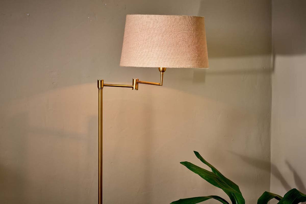 Kara Floor Lamp Brass
