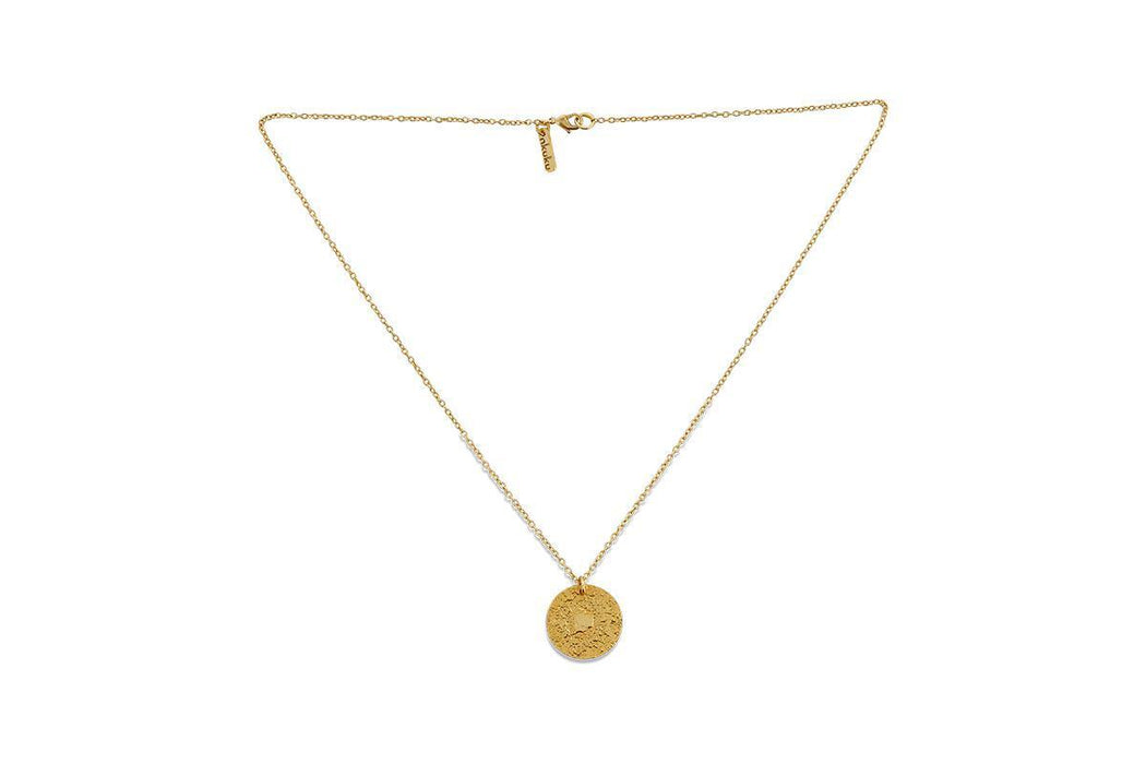Karnataka Disc Pendant Necklace