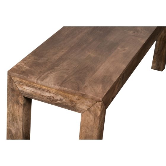 Acre & Artisan Oak Solid Wood Medium Bench (130cm)