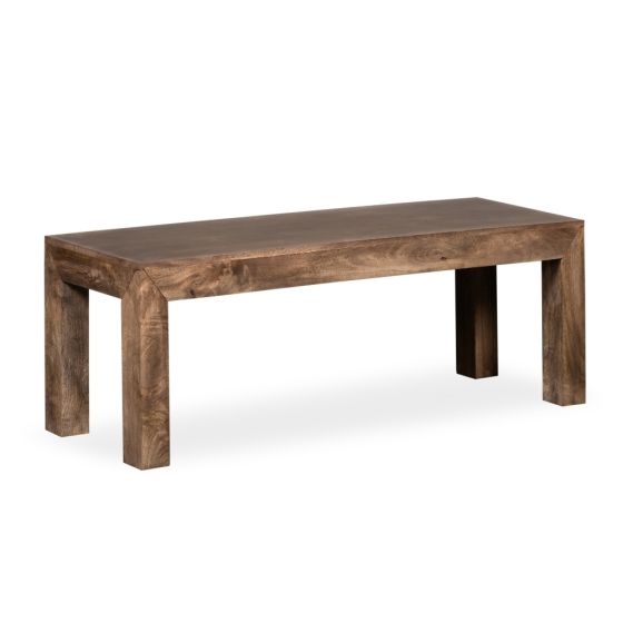 Acre & Artisan Oak Solid Wood Medium Bench (130cm)