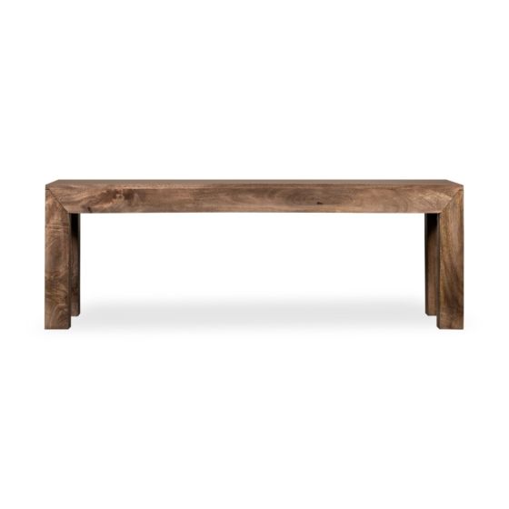 Acre & Artisan Oak Solid Wood Medium Bench (130cm)