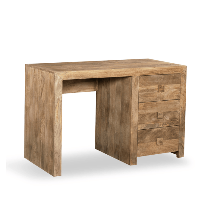 Oak Stain Dakota Mango Wood 120cm Desk - Last One Remaining