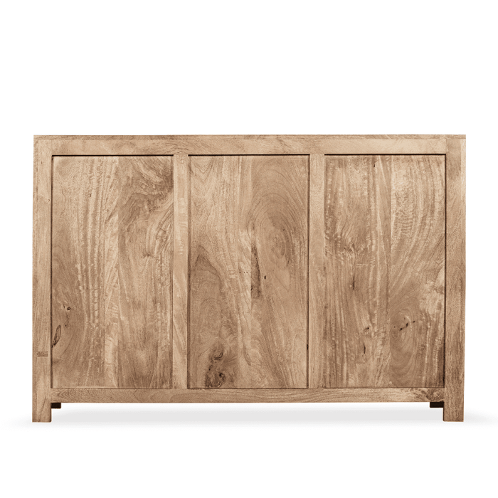 Oak Stain Dakota Mango Wood 135cm Drawers - In Stock