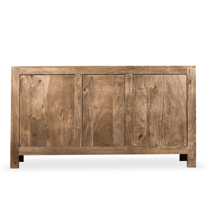 Oak Stain Dakota Mango Wood 135cm Sideboard - In Stock