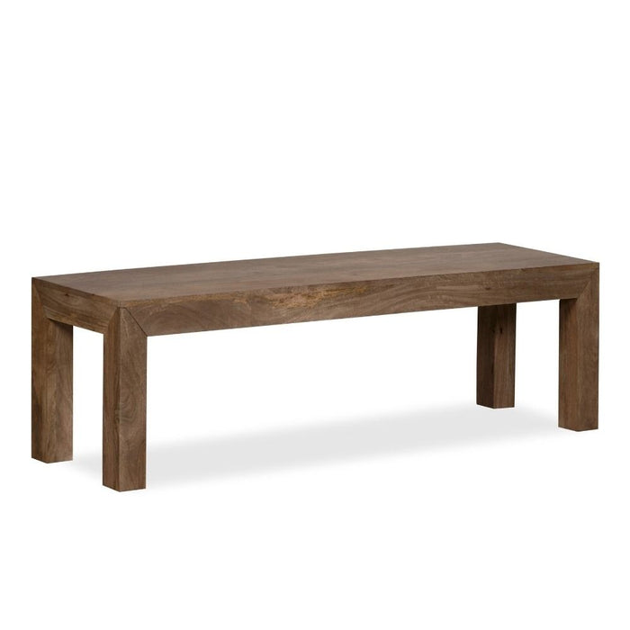 Oak Stain Dakota Mango Wood 150cm Bench - In Stock