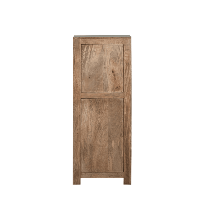 Oak Stain Dakota Mango Wood 46cm Tall Chest - In Stock