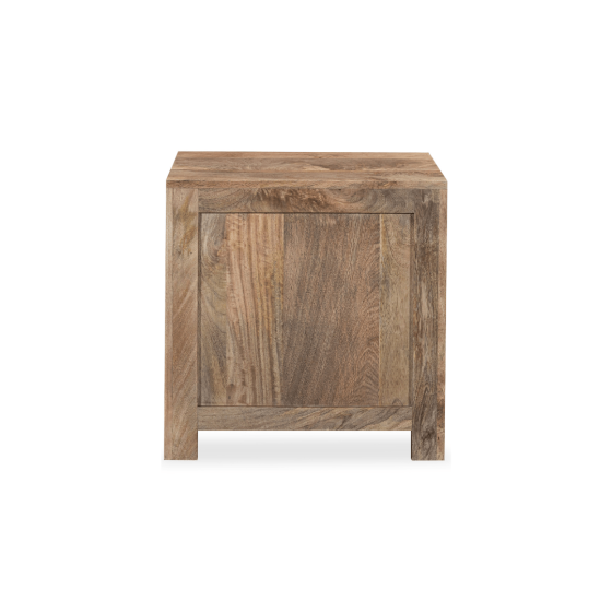Acre & Artisan Oak Stain Solid Wood 52Cm 4 Drawer Chest