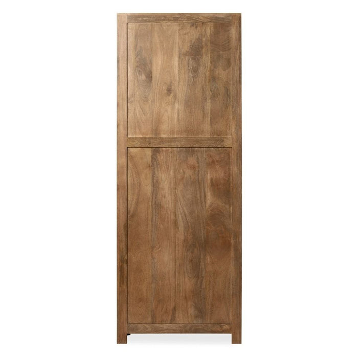 Oak Stain Dakota Mango Wood 76cm Tall Shelves - Due 30th October