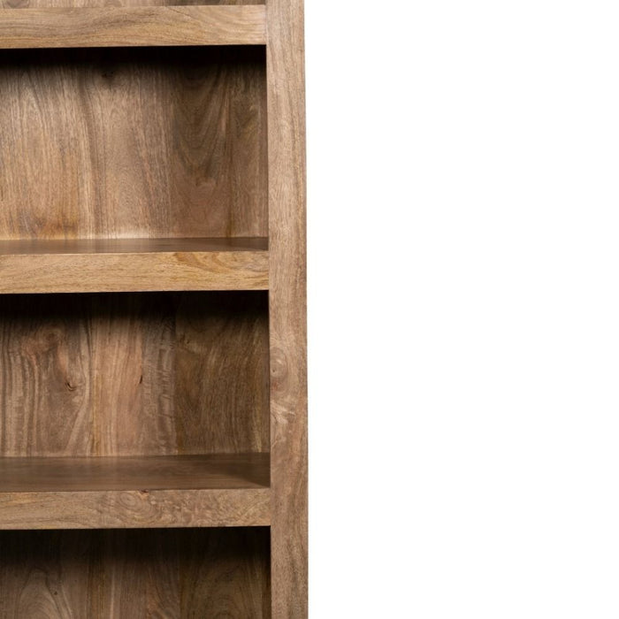 Oak Stain Dakota Mango Wood 76cm Tall Shelves - Due 30th October