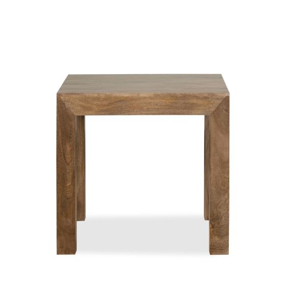 Acre & Artisan Oak Solid Wood 80Cm Dining Table
