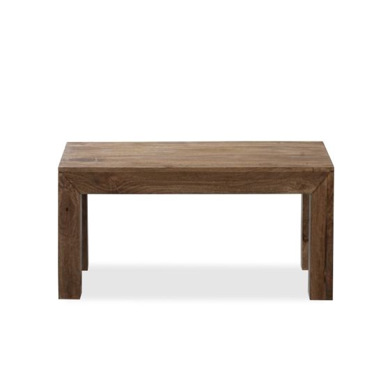 Acre & Artisan Oak Stain Solid Wood 90Cm Bench
