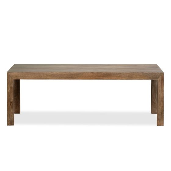 Acre & Artisan Oak Solid Wood 220Cm Dining Table