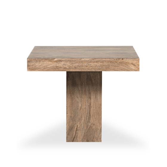 Acre & Artisan Oak Solid Wood 90Cm Dining Table