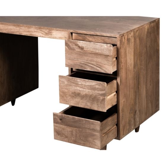 Acre & Artisan Oak Scandi Mango Desk (126cm)