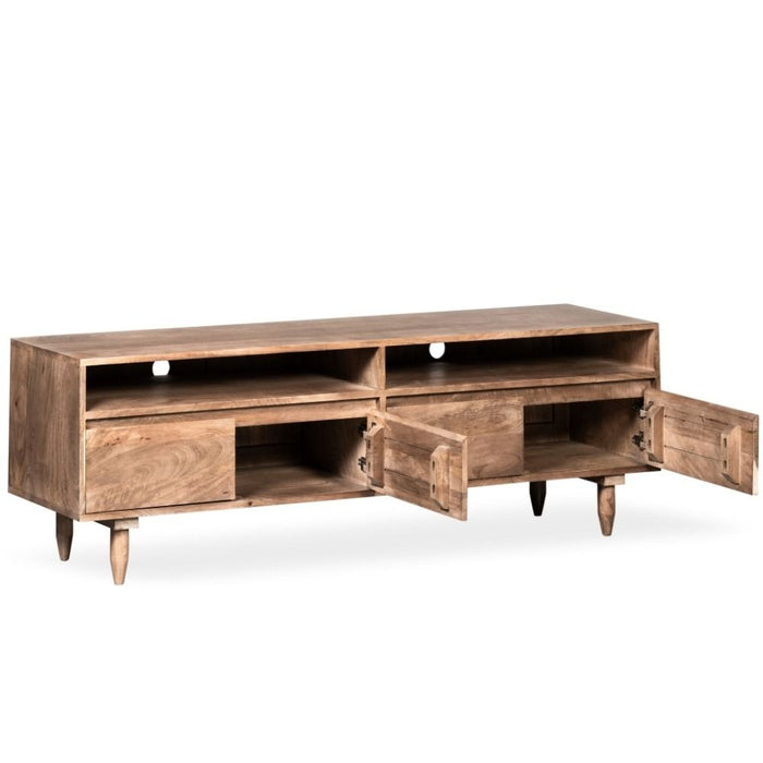 Oak Stain Scandi Mango 160cm TV Unit - In Stock