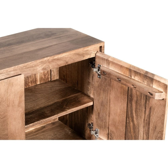 Oak Stain Scandi Mango 85cm Sideboard - In Stock