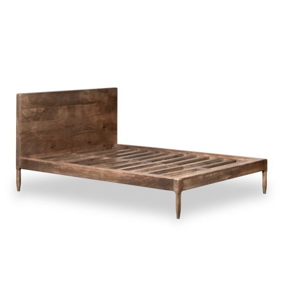 Acre & Artisan Oak Stain Scandi Mango Wood Bed Frame