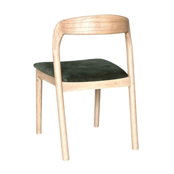 Acre & Artisan Oslo Green Velvet Dining Chair 4