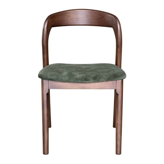Acre & Artisan Oslo Green Velvet Dining Chair 1