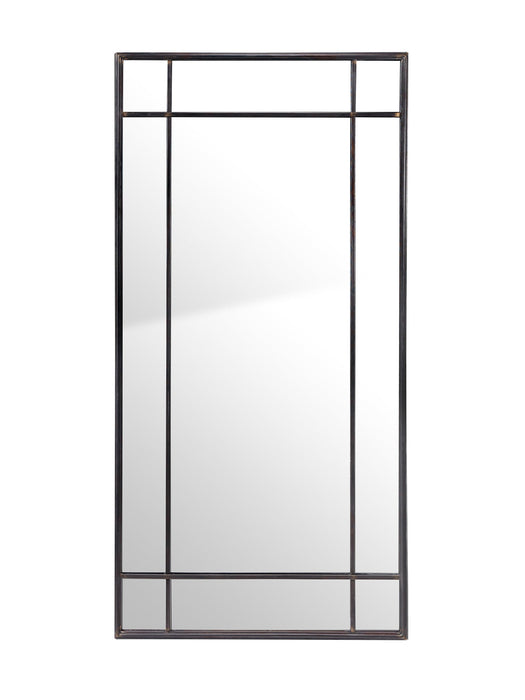 Cassini Antique Bronze Floor Mirror