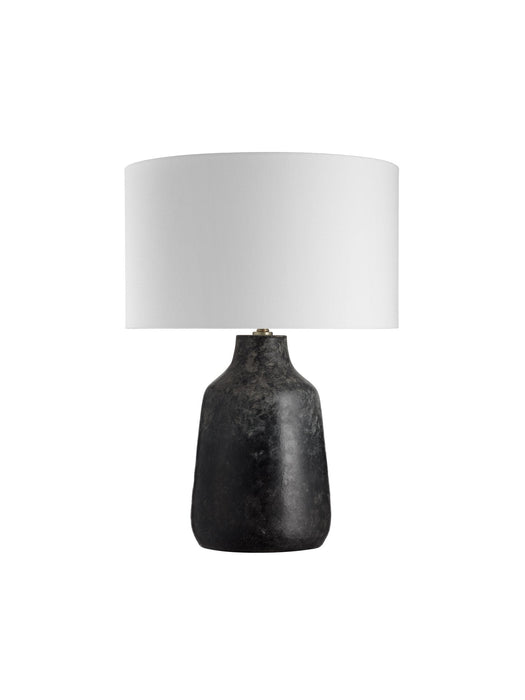 Etna Textured Dark Grey Table Lamp