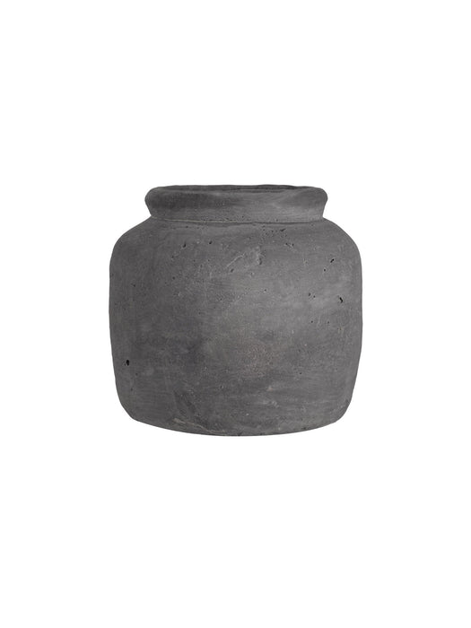 Rustic Dark Grey Vase
